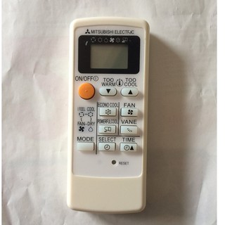 Điều Khiển Điều Hòa 1 Chiều MITSUBISHI (Mặt đen ) - REMOTE MÁY LẠNH  Misubitshi Bảo Hành Đổi Mới Và Tặng Thêm 1 Đôi Pin
