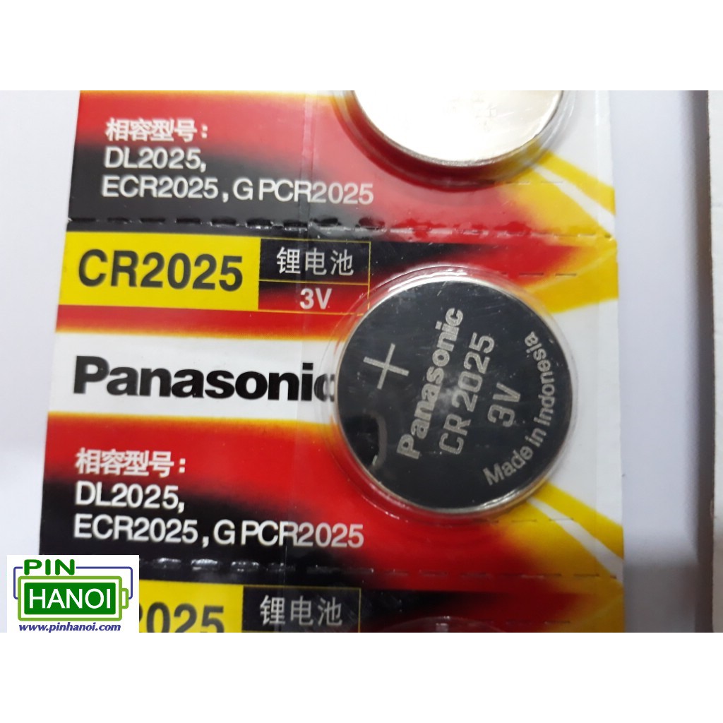 Pin cúc áo Panasonic Lithium CR2025