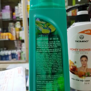 Dầu gội Thorakao Chanh - Sả - Bạc Hà