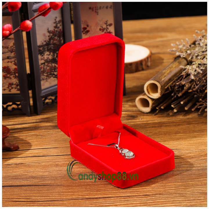Hộp đựng dây chuyền vải nhung V2 candyshop88 | BigBuy360 - bigbuy360.vn