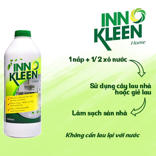 Nước Lau Sàn Diệt Khuẩn Innokleen Làm Sạch Hiệu Quả Kháng Khuẩn Chống Muỗi – 1l