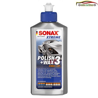 Dung dịch đánh bóng xóa xước phục hồi sơn mờ Sonax Xtreme Polish Wax 3 250ml