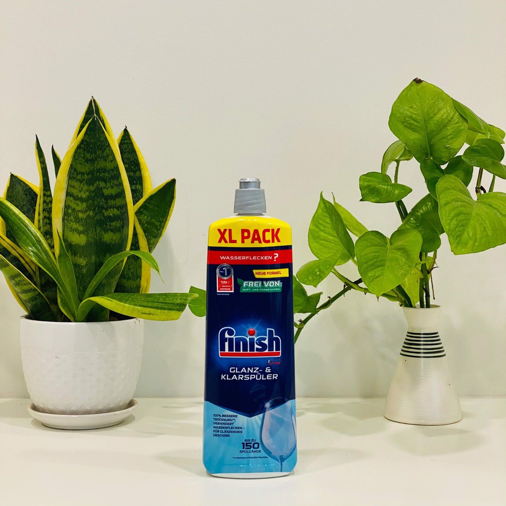 Combo Viên Finish ultimate 50viên + Muối Finish 1.5kg + Nước bóng finish 800ml Finish.edu.vn