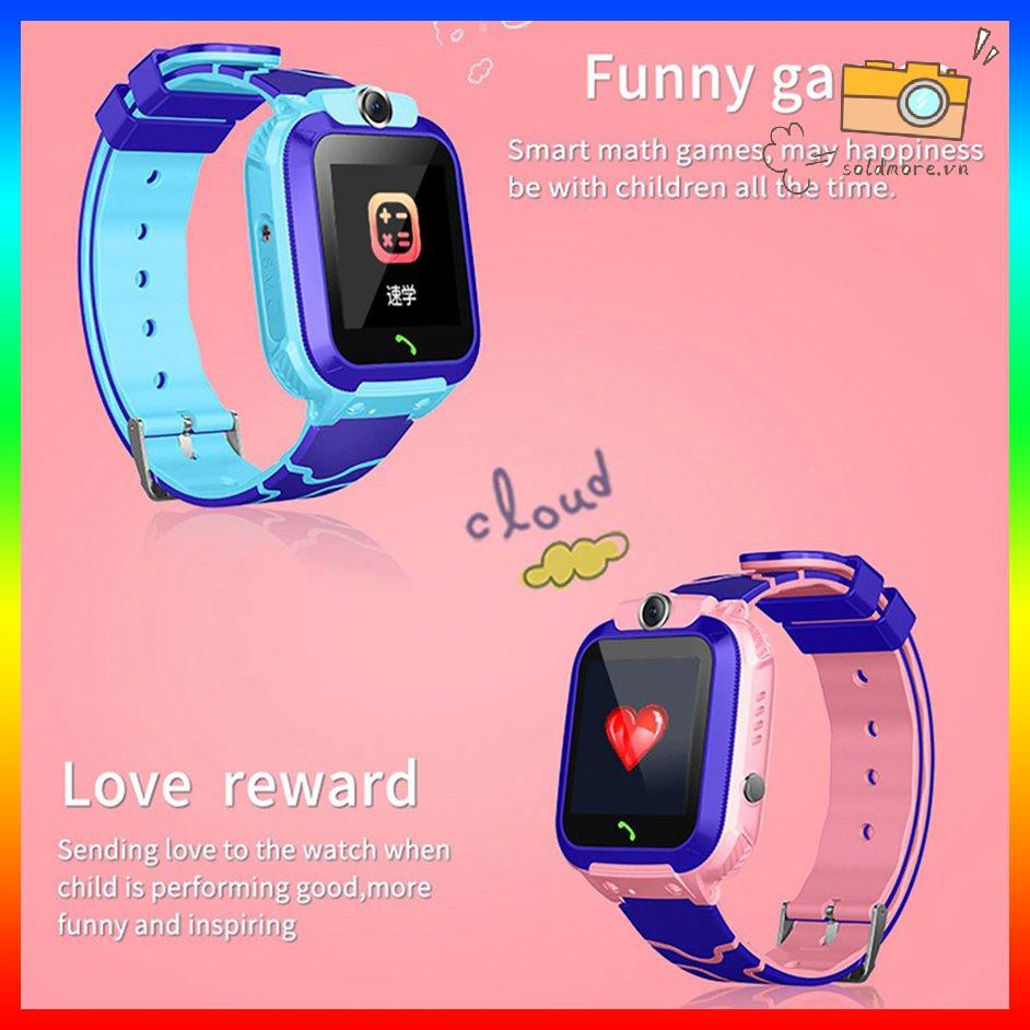 Đồng Hồ Thông Minh Q12 Màn Hình 1.44 Inch Có Chức Năng Định Vị Gps Và Phụ Kiện- Có Tiếng Việt