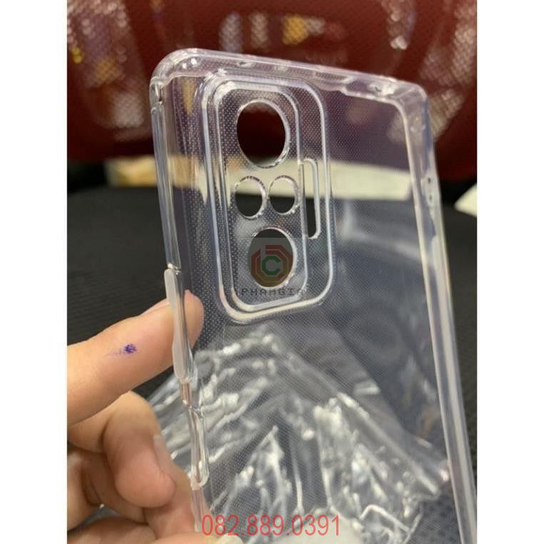 Ốp lưng Xiaomi Redmi note 10 pro / Note 10 pro max chống sốc bảo vệ cam