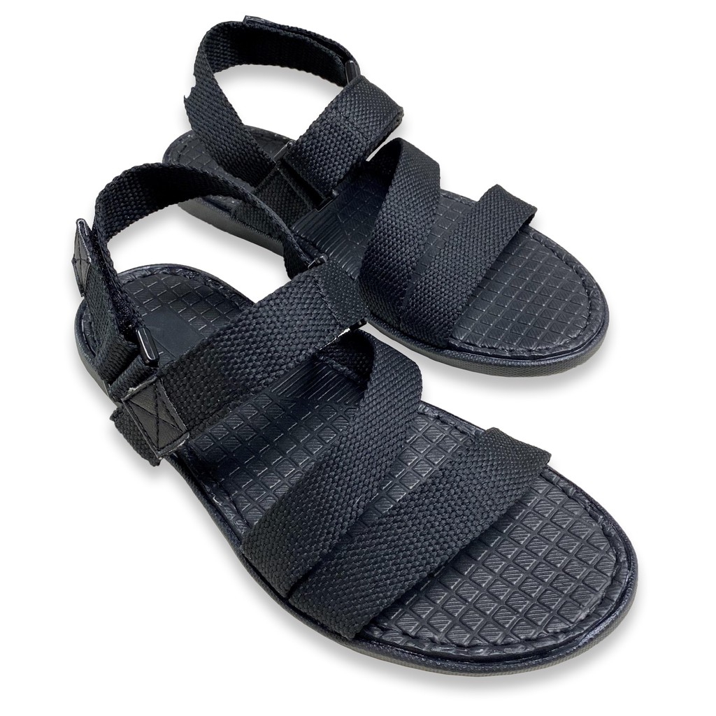 SANDAL NAM ISKULLS 2 - By Aries AMSI ĐÃ MAY ĐẾ CHẮC CHẮN ĐỘ BỀN CAO - ĐEN