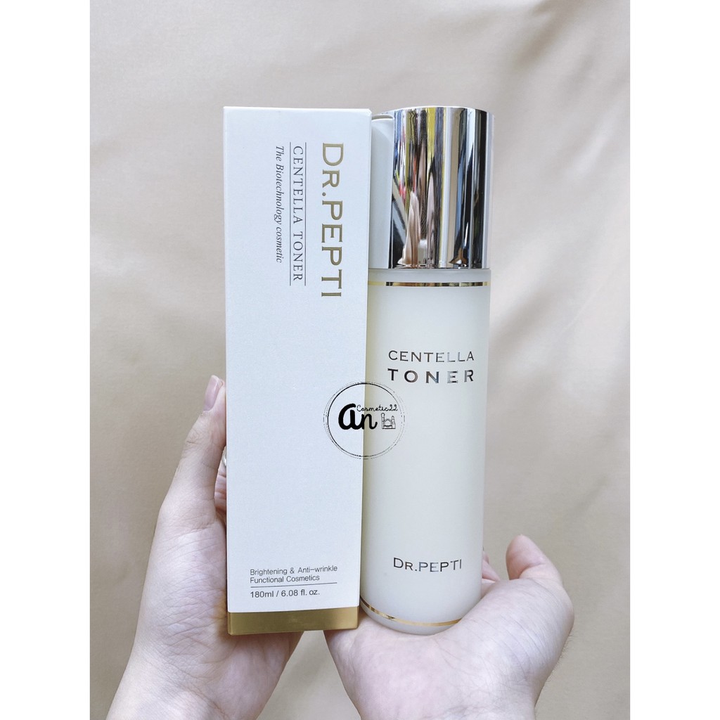 Nước Hoa Hồng Dr.Pepti Centella Toner 180ml Dưỡng Da Căng Bóng