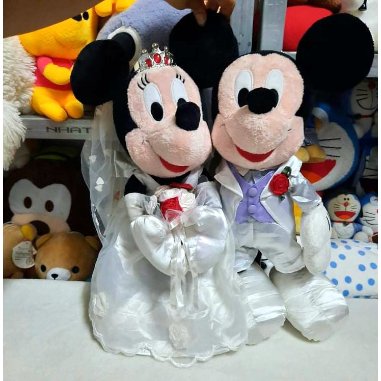 gấu bông đám cưới mickey