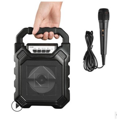 Hát Karaoke tại nhà - Loa bluetooth xách tay mini Có mix (Có bán loại ko mix)