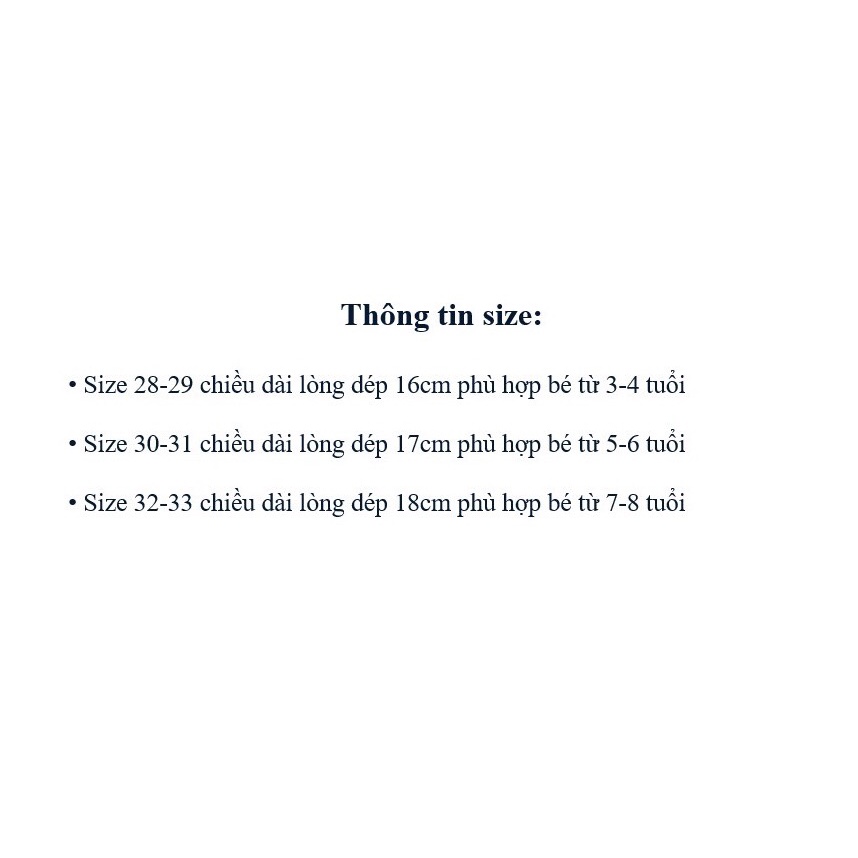 (TH15) Dép Cho Bé Gái Họa Tiết Công Chúa Đáng Yêu