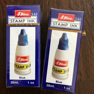 Mực dấu shiny s63 xanh