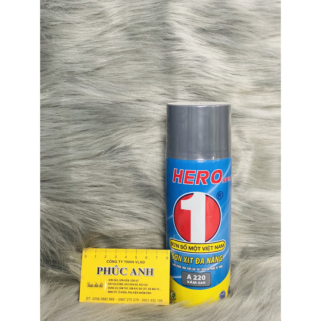 Sơn Xịt Kẽm HERO Paint