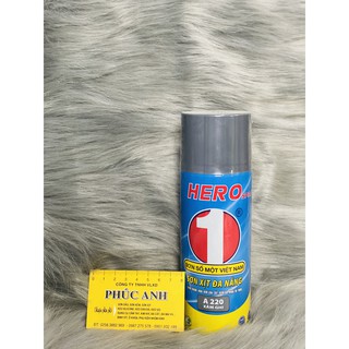 Sơn Xịt Kẽm HERO Paint