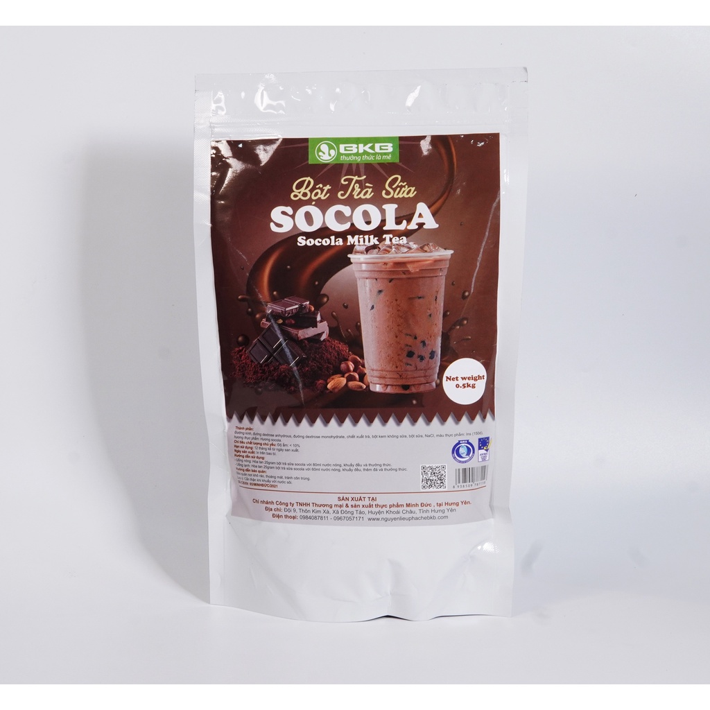 Bột trà sữa pha sẵn BKB các vị 500gr - Nguyên liệu pha chế trà sữa thượng hạng