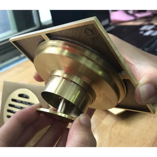 Phễu thoát sàn chống mùi hôi côn trùng - Thoát sàn đồng