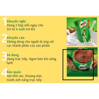 Thùng 48 hộp thức uống lúa mạch Milo Active Go 180ml