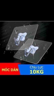 Combo 10 chiec Móc dán tường siêu chắc