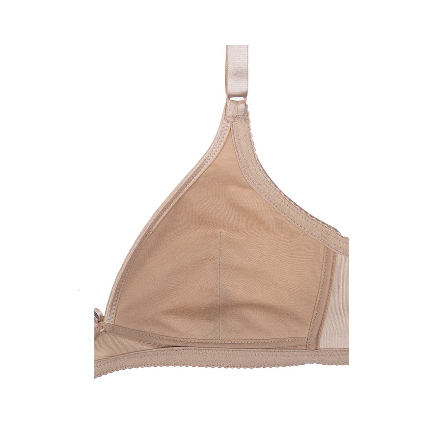 [Mã FAMALLT5 giảm 15% đơn 150k] Áo lót không gọng Wacoal Erin Seamless Bra ISB4714 màu da (beige)