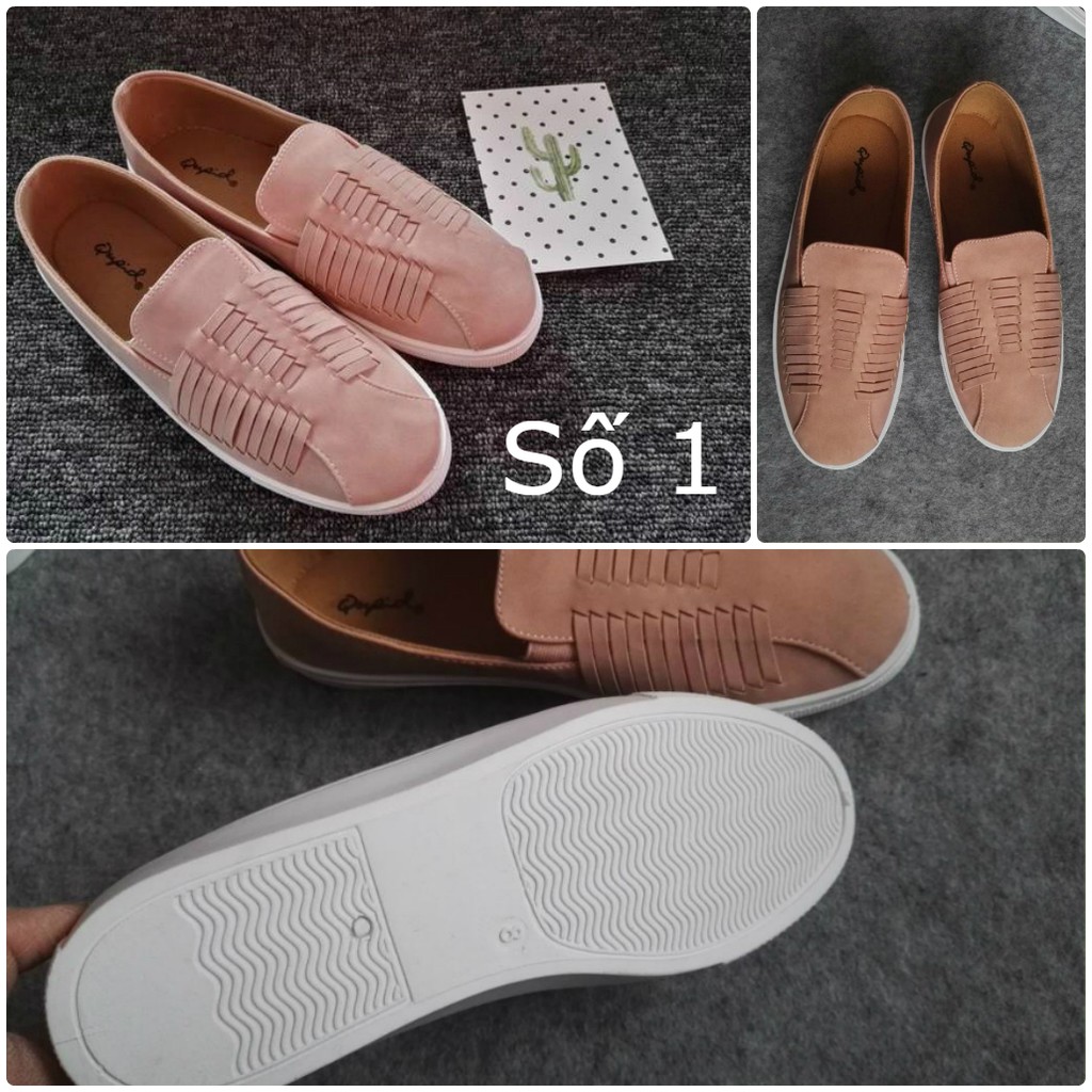 (NEW) Giày SLIP ON canh sale châu Âu hiệu Quipid full box | BigBuy360 - bigbuy360.vn