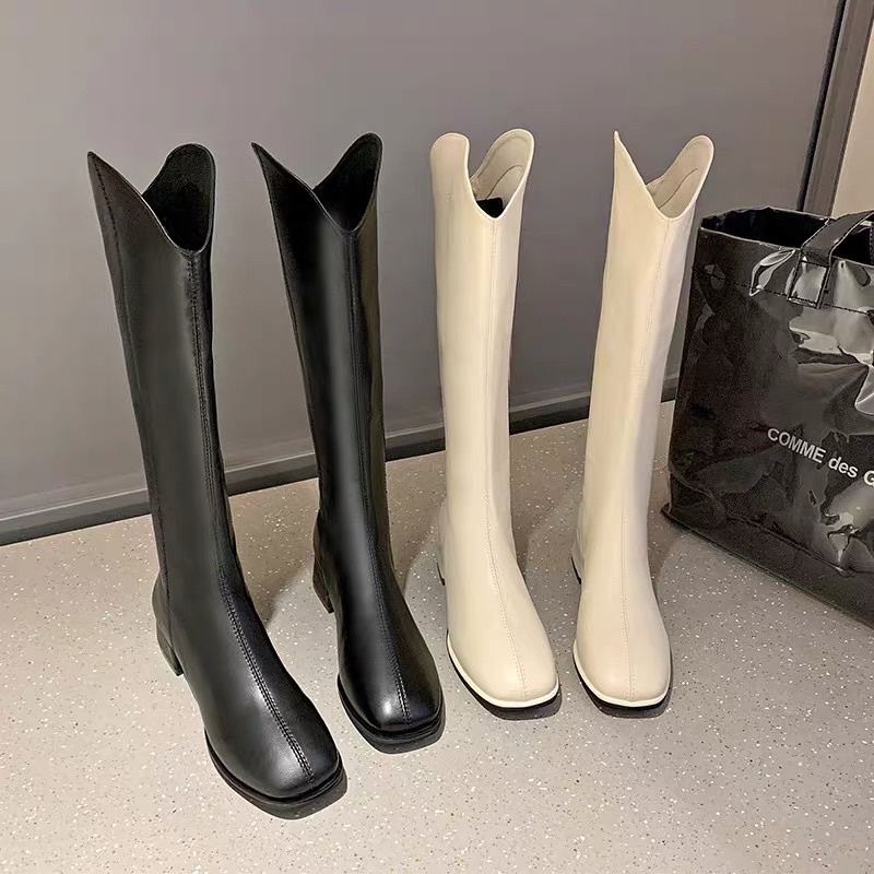 Giày Boot cao bồi đế 3cm