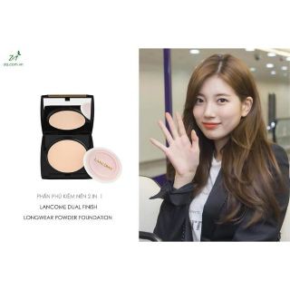 Phấn phủ siêu mịn, kiềm dầu, che phủ hoàn hảo Lancome Dual Finish Multi-Tasking Powder Foundation 19g