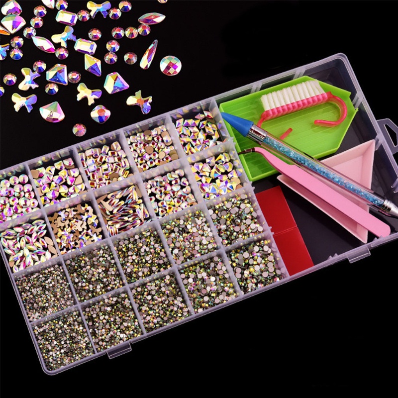 Đá Pha Lê AB Lấp Lánh Trang Trí Móng Tay Nghệ Thuật YOUYO