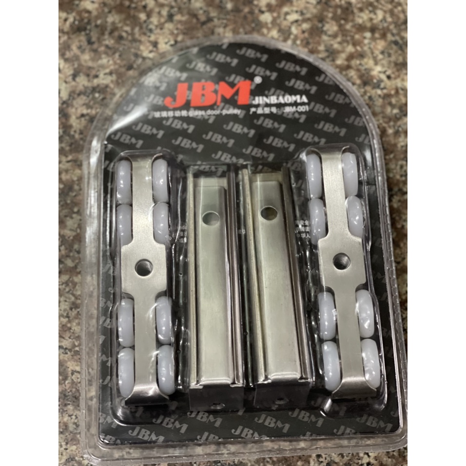 BÁNH XE LÙA TREO KÍNH HIỆU JBM 8 BÁNH