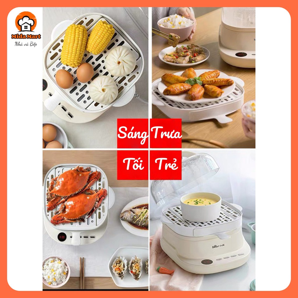 🔥 NỒI HẤP ĐIỆN TỰ ĐỘNG CAO CẤP / LÀM BÁNH CUỐN CHÍNH HÃNG BEAR CFJ-A30Q3 BẢO HÀNH 6 THÁNG 🔥
