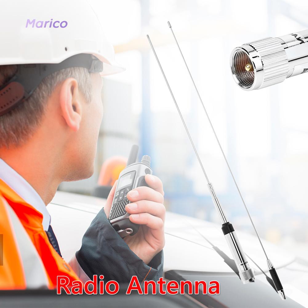 Anten-nl-770r 144 / 430mhz Với Đầu Nối Pl-259 Cho Mobile / Station Radio-ma