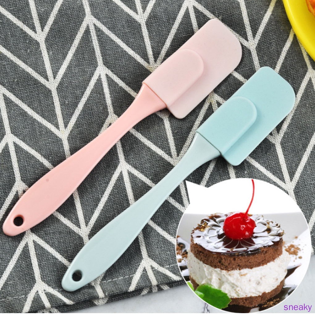 Bộ 3 Dụng Cụ Trộn Kem / Bơ Bằng Silicone Diy Tiện Dụng Cho Nhà Bếp