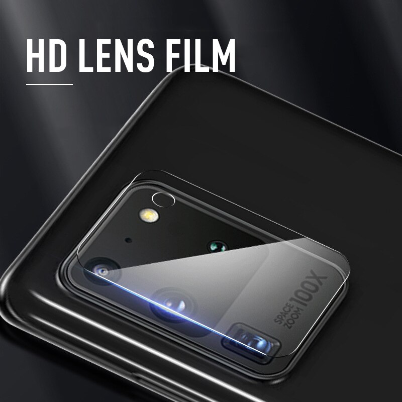 Viền Bảo vệ Camera + Kính Cường Lực, Miếng Dán Bảo Vệ Camera Cho Samsung Galaxy S10 S20 Plus Note 10 20 Ultra
