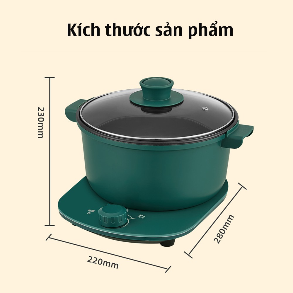 Nồi lẩu điện đế rời AGISAN dung tích 3 lit công suất 1000W