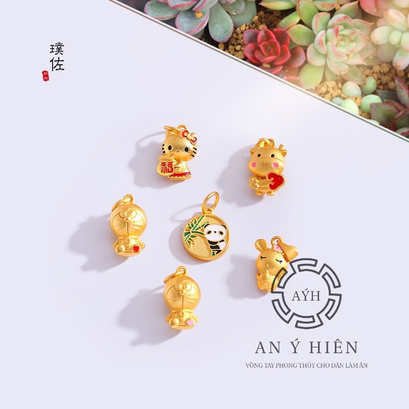 Charm Kitty đỏ ôm túi #C535 ( An Ý Hiên)