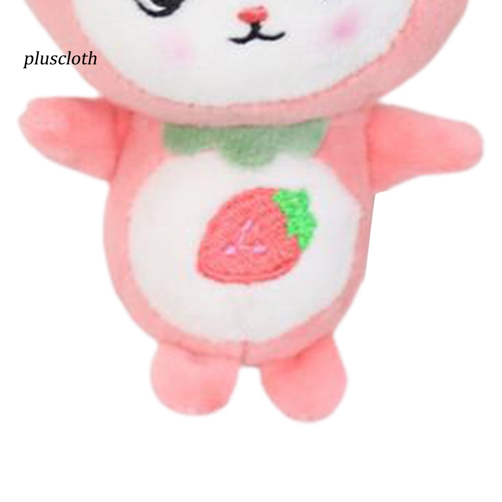 Móc Khóa Hình Thỏ Nhồi Bông Dễ Thương Cho Bé