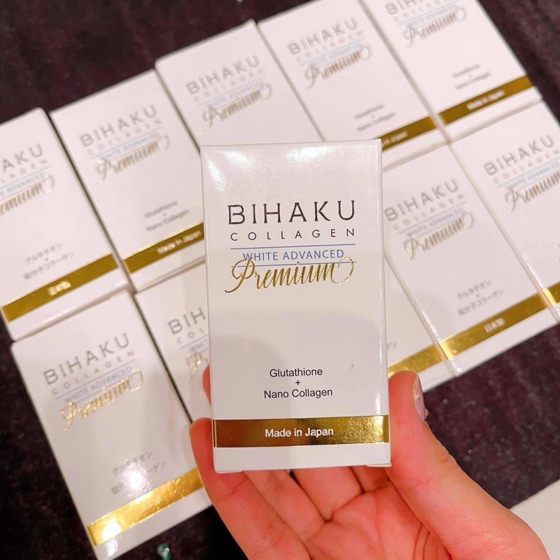 Viên Uống Trắng Da Collagen Bihaku Nhật Bản Chính Hãng 30 viên | Thế Giới Skin Care