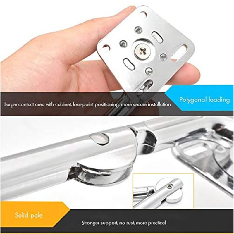 Thanh Nâng Hỗ Trợ Bản Lề Cửa Tủ Bằng Kẽm Tiện Dụng Cho Nhà Bếp