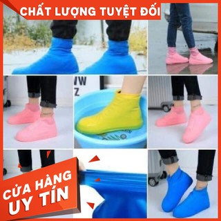 [SIÊU BỀN] TÚI ỦNG BAO BỌC GIÀY CAO SU SILICON ĐI MƯA - GIÀY ĐI MƯA SILICON