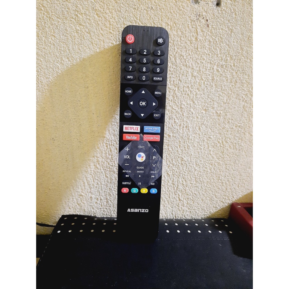 Remote Điều khiển TV Asanzo giọng nói- Hàng mới chính hãng theo máy 100% Tặng kèm Pin!!!