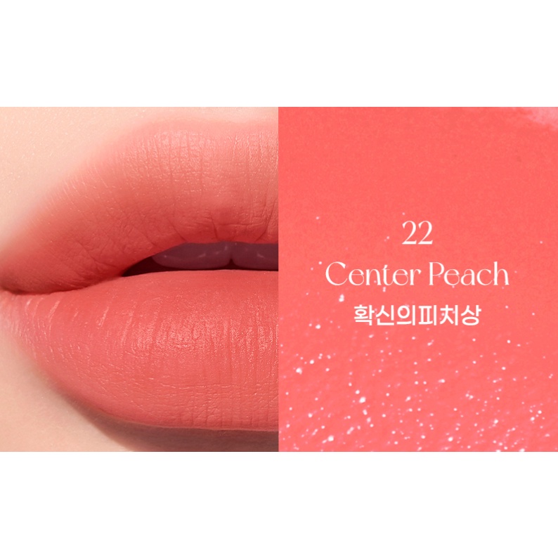 Son Ink Airy 22 Center Peach Hồng Cam Lì Peripera Ink Airy Velvet Lip Tint Mới Nhất 4g