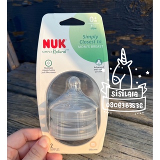 Núm ti thay thế bình sữa Nuk Simply