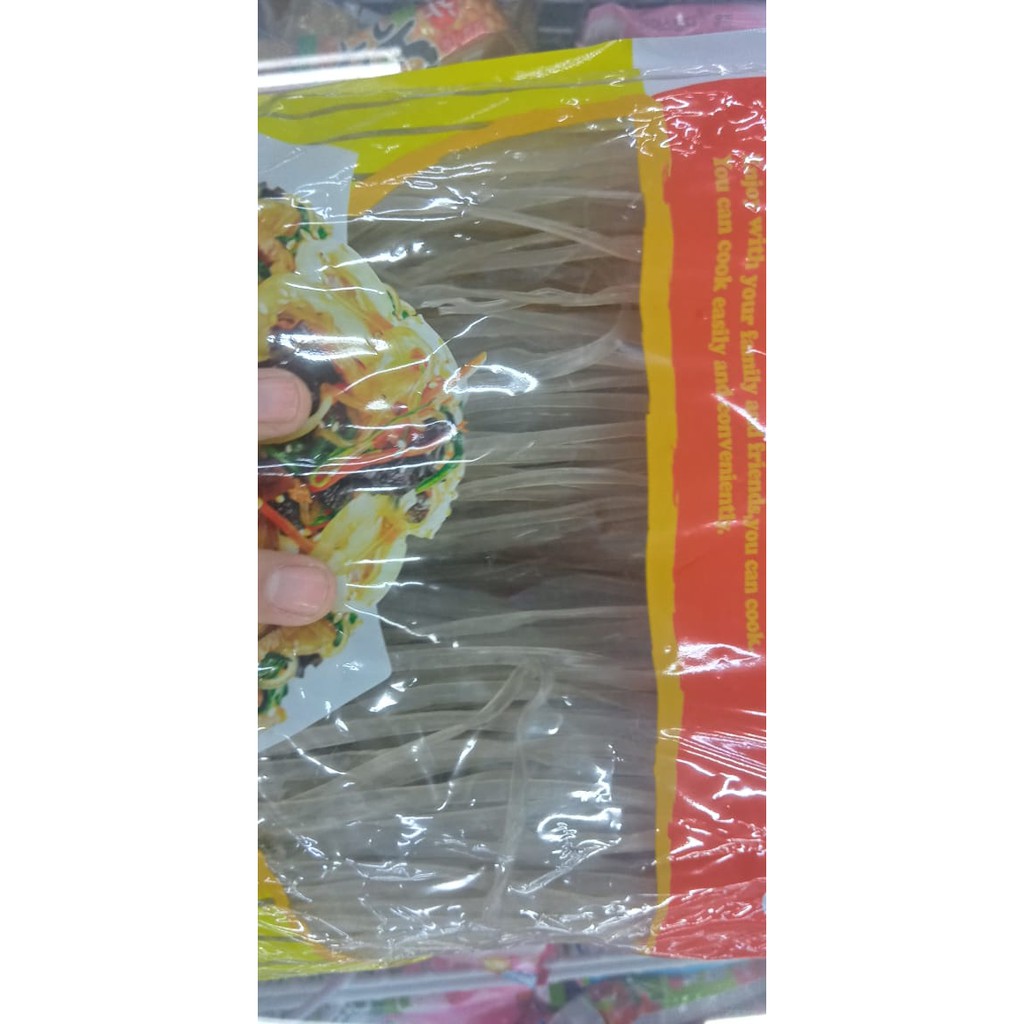 Miến sợi dẹt hàn quốc chakhan 1kg -  착한 납작당면