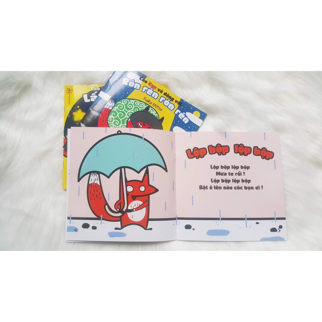 Sách Ehon - Điều kỳ diệu của Âm thanh - Ehon Nhật Bản cho bé 0-6 tuổi | BigBuy360 - bigbuy360.vn