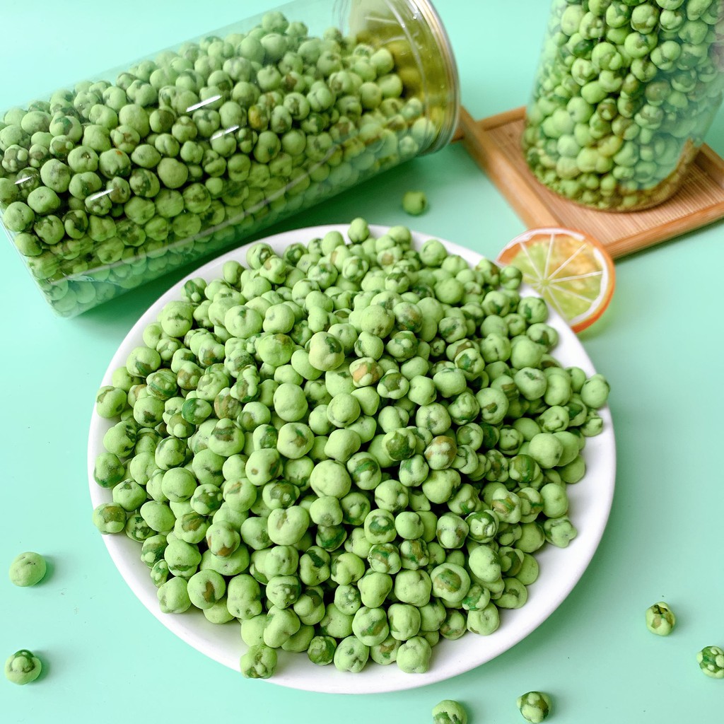 Đậu hà lan wasabi 420g hũ pet , ăn vặt LASTFOODS Hà Nội với các mẫu đồ ăn vặt các miền đầy đủ hương vị thơm ngon giá rẻ