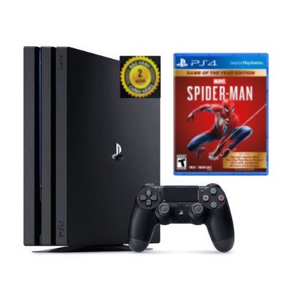 PS4 Pro 7218B 1TB [Bảo Hành 2 Năm] + Đĩa Game Spider Man Game Of The Year EDITION