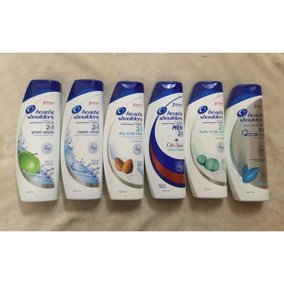 Dầu gội Head Shoulders2in1  400ml Mỹ