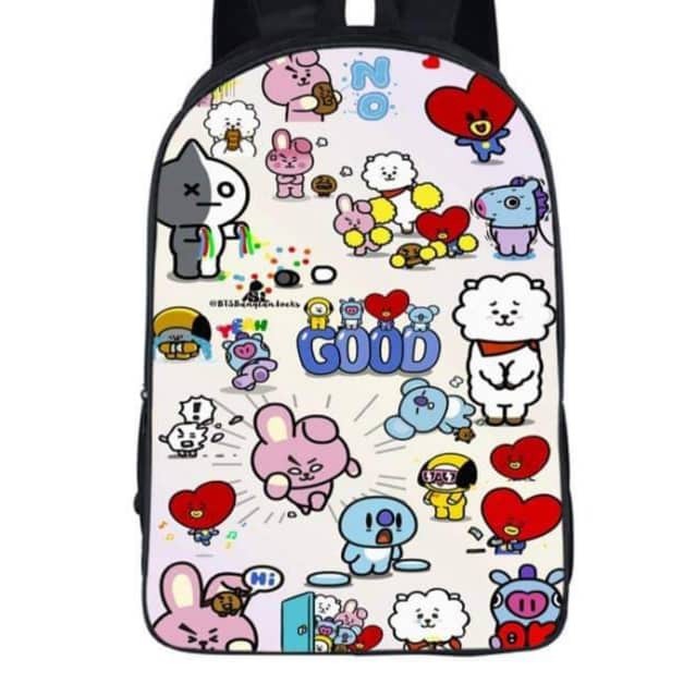 Balo kpop BT21,BLACKPINK-HÌNH NHÓM CỰC ĐẸP-KÈM QUÀ