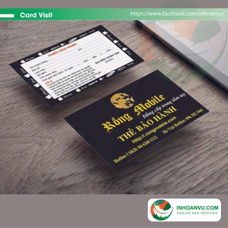 COMBO 1000C (10 hộp) - IN CARD VISIT GIÁ RẺ