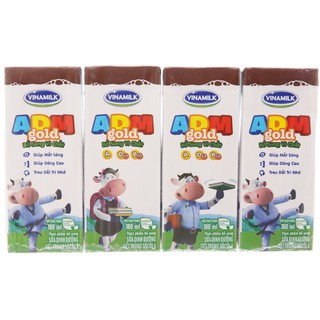 SỮA VINAMILK ADM 180ML SOCOLA/ CÓ ĐƯỜNG/ DÂU