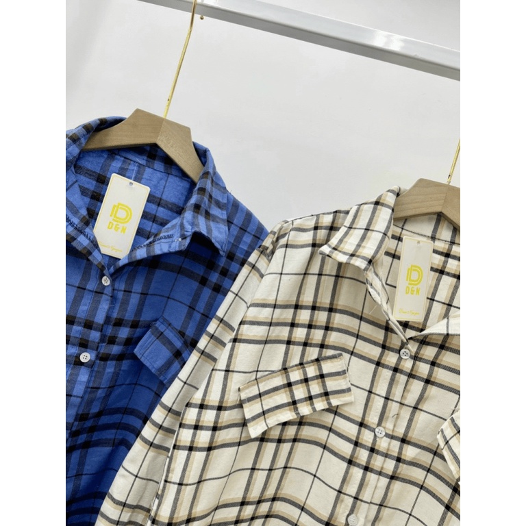 (HCM) ÁO KHOÁC SƠ MI CARO NAM NỮ CỰC ĐẸP THỜI TRANG SIÊU HOT CHO CÁC BẠN TRẺ KME FASHION
