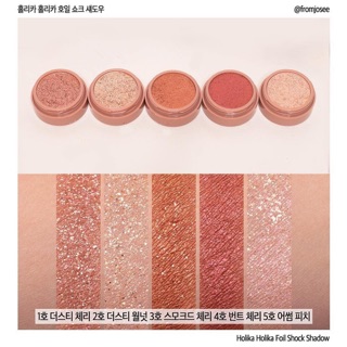 Màu mắt Holika Holika Foil Shock Shadow